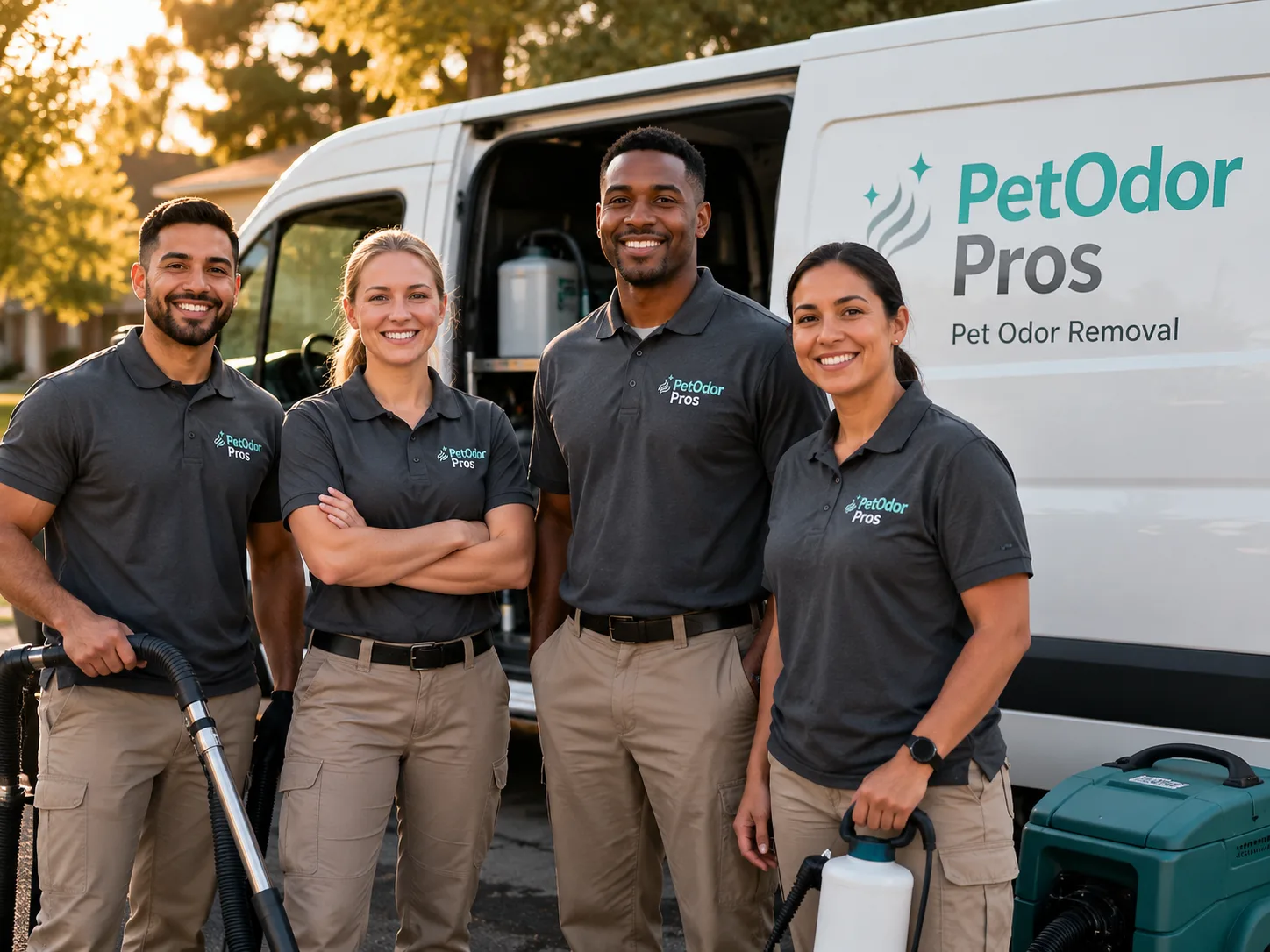 Pet Odor Removal team serving Trussville, AL